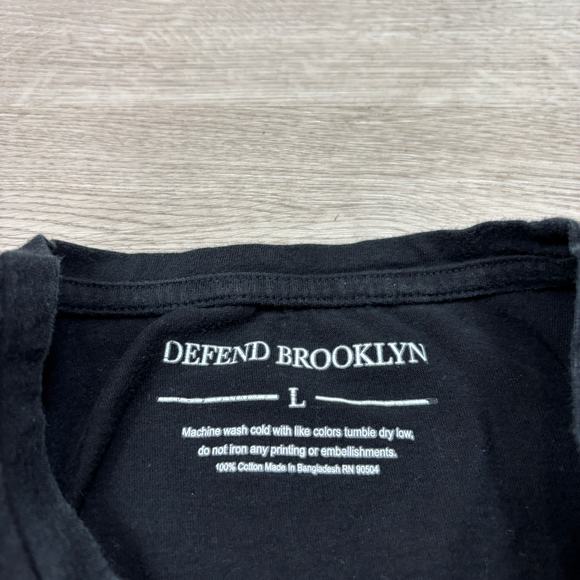 Defend Brooklyn 40 Acres and a Mule Tell Your Own Stories Shirt Men's Large - Picture 6 of 9